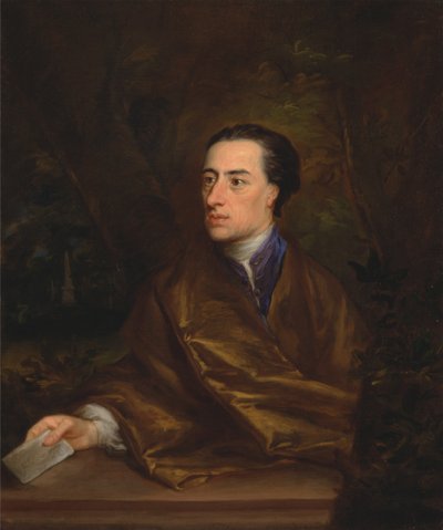 Alexander Pope af Jonathan Richardson