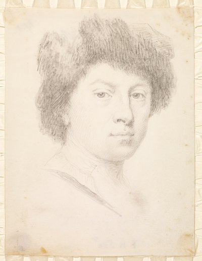 Self-portrait at the age of thirty, 1735dani af Jonathan Richardson