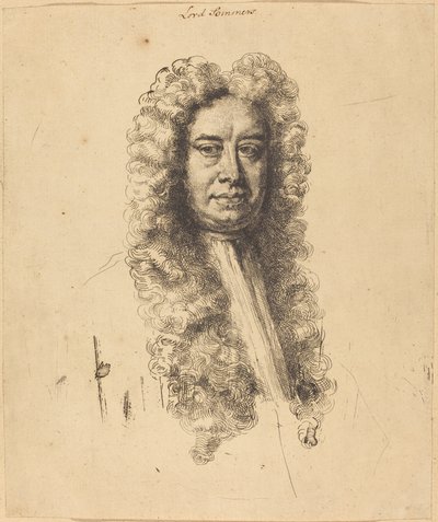 John, Lord Somers af Jonathan Richardson, Sr.
