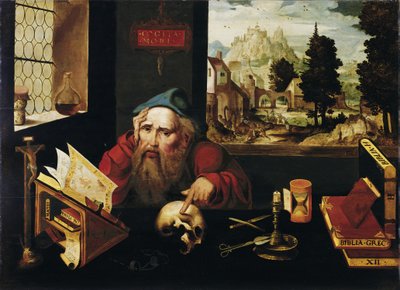 Sankt Hieronymus i sin celle, 1520