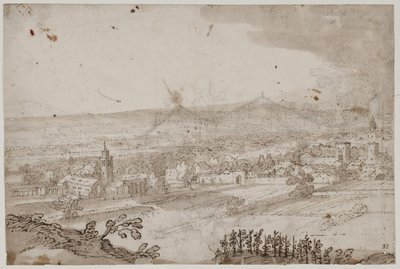 Panoramalandskab af Joos de II Momper