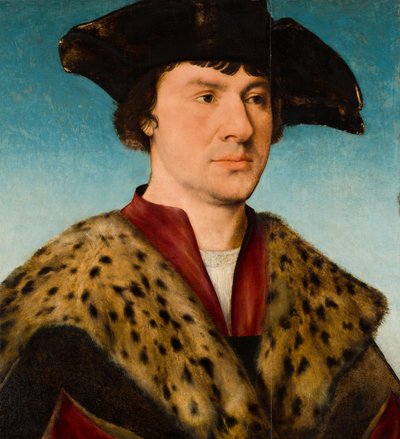 Portræt af en mand af Joos van Cleve