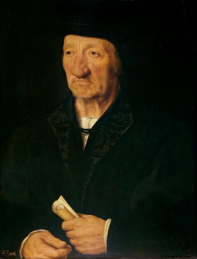 Portræt af en gammel mand, 1525-7 af Joos van Cleve