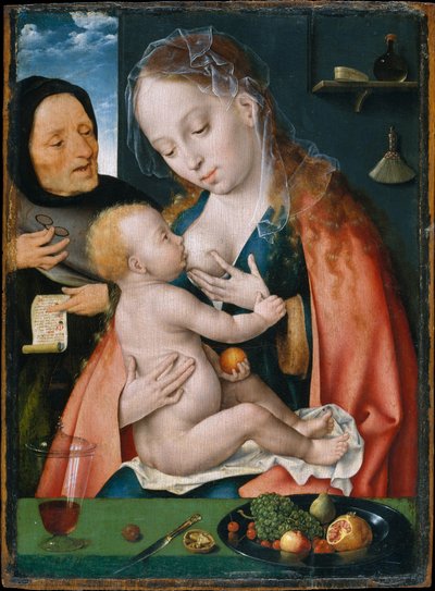 Den hellige familie, ca. 1512–13 af Joos van Cleve