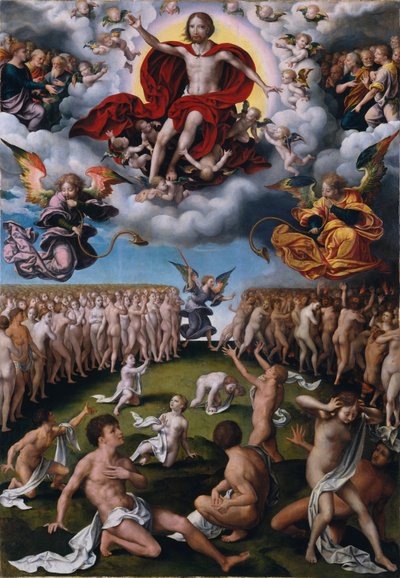 Den sidste dom af Joos van Cleve