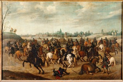 Kavaleri-træfning foran 