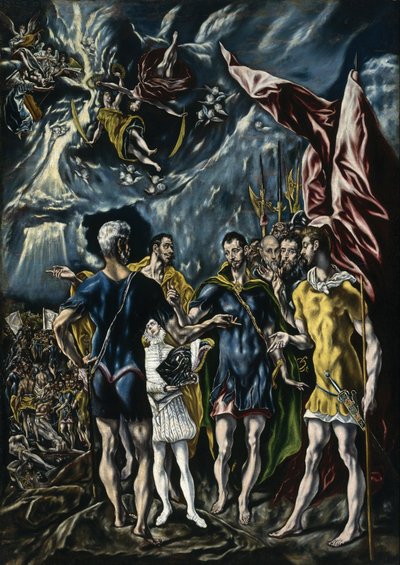 Den hellige Maurices martyrium af Jorge Manuel Theotocopoulos