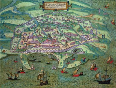 Kort over Alexandria, fra 