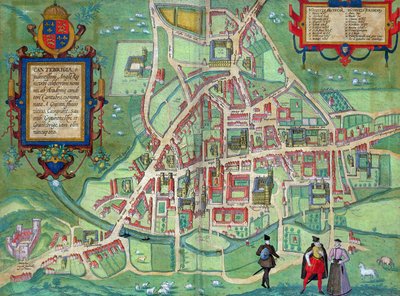 Kort over Cambridge, fra 