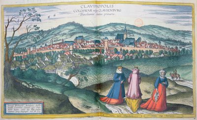 Kort over Claudiopolis, fra 