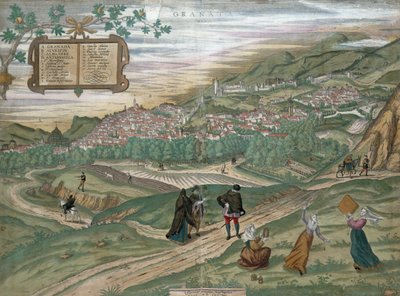 Kort over Granada, fra 