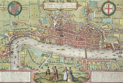 Kort over London, fra 