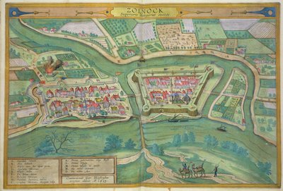 Kort over Szolnok, fra 