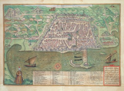 Kort over Toledo, fra 