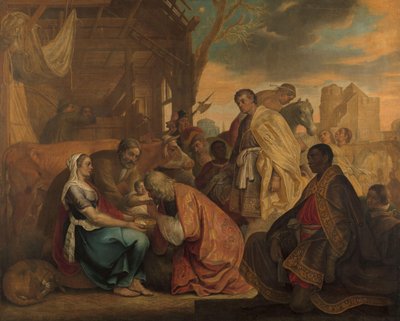 Tilbedelsen af Magi af Joris van Schooten