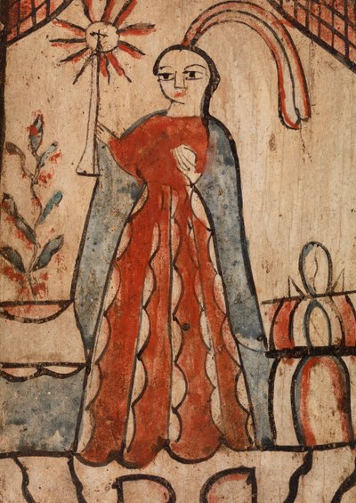 Sankt Barbara (Santa Barbara) af José Benito Ortega