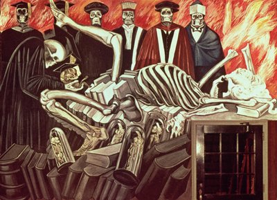 Gods of the Modern World, fra The Epic of American Civilization af José Clemente Orozco