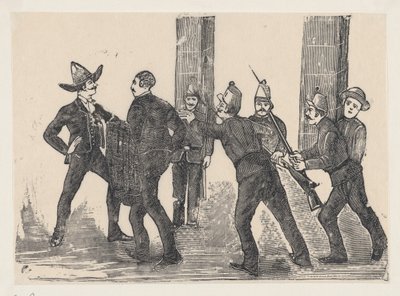 Henrettelse af Jesus Bruno Martinez, 1892., 1892. af José Guadalupe Posada