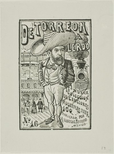 Fra Tower til Lerdo af José Guadalupe Posada