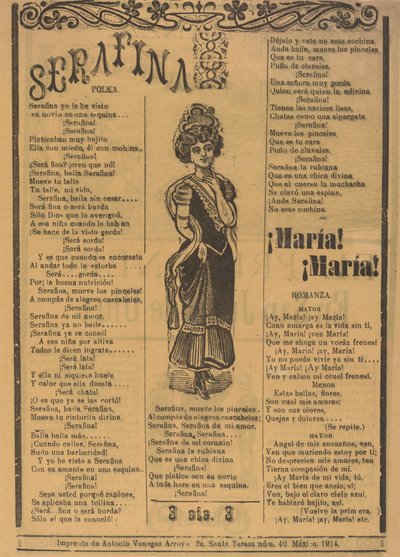 Seraphina af José Guadalupe Posada
