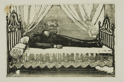 General Gonzales død af José Guadalupe Posada