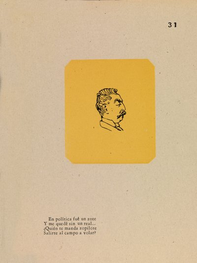 Den ærlige politiker af José Guadalupe Posada