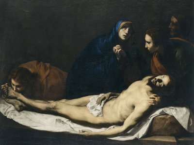 Klagesangen over Kristus, 1633. af José Ribera de
