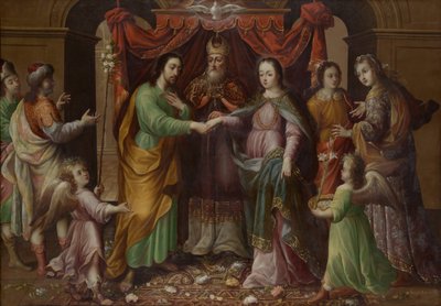 Jomfruens bryllup, ca. 1690. af José Sánchez