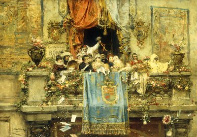 Ved karnevallet af Jose Benlliure y Gil