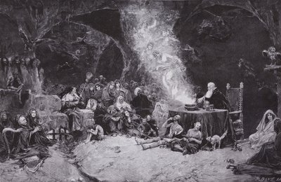 Heksenes sabbat af Jose Benlliure y Gil