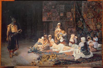 I Harem, 1884 af Jose Gallegos Arnosa