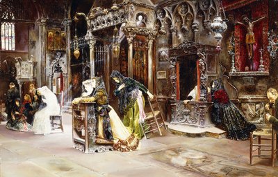 Bekendelsen, 1893 af Jose Gallegos Arnosa