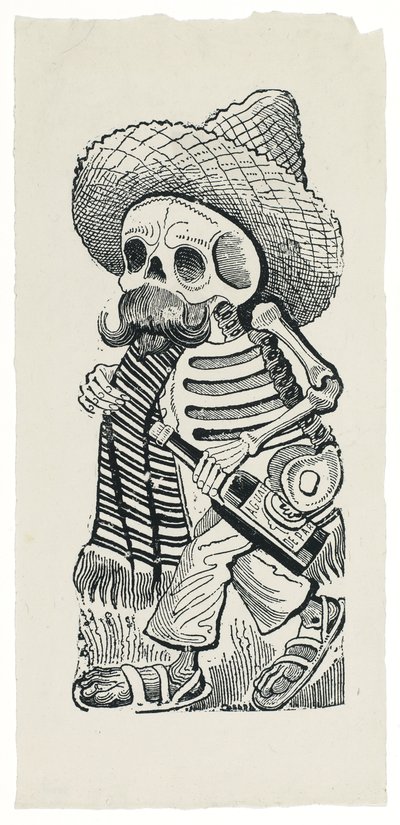 Kraniet af Francisco I. Madero af José Guadalupe Posada
