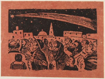 Den store komet af José Guadalupe Posada