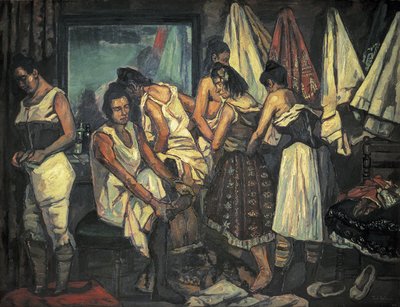 GUTIERREZ SOLANA, Jose (1886-1945). Korpigerne. 1925 (olie på lærred) af Jose Gutierrez Solana