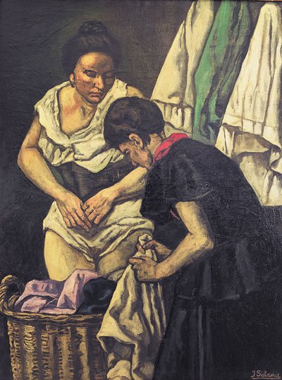 Vaskekvinderne af Jose Gutierrez Solana