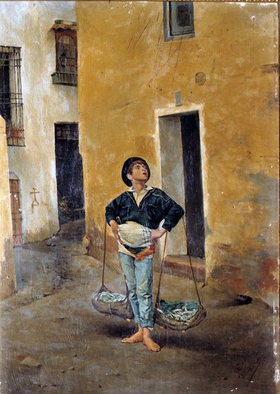 Kopi af Cenachero af Talavera, 19. århundrede (maleri) af Jose Ruiz Blasco