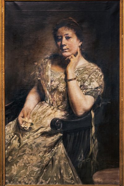 Portræt af en Dame af Jose Villegas Cordero