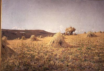 Høst nær Amberley, Sussex af Jose Weiss