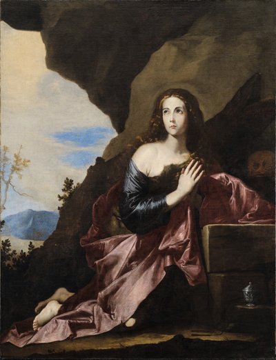 Mary Magdalene Penitent, 1637 af Jusepe de Ribera
