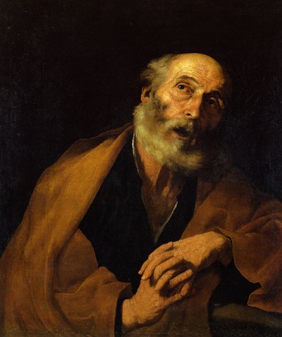 Sankt Peters omvendelse, 1630 af Jusepe de Ribera