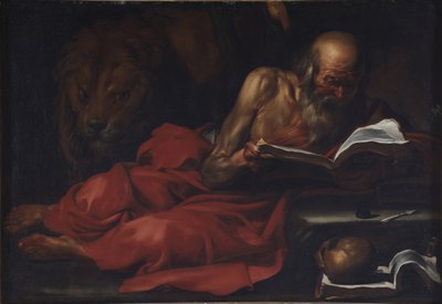 Sankt Jerome af Jusepe de Ribera