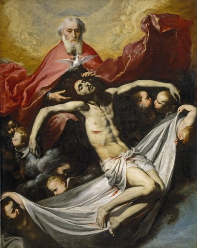 Den hellige treenighed af Jusepe de Ribera