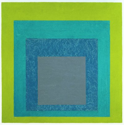 Homage to the Square (olie på træfiberplade) af Josef Albers