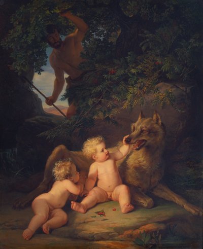 Romulus og Remus af Josef Binder