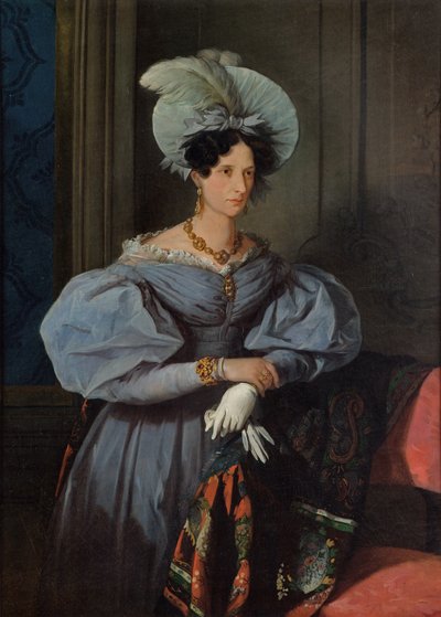 Anna von Hell af Josef Danhauser