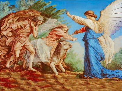 A2_Exodus_19_Balaams æsel af Josef Johann Michel