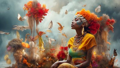Dreamcore_dreamlike_scene-Aborigines_03 af Josef Johann Michel