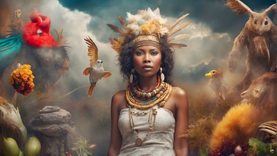 Dreamcore_dreamlike_scene-Aborigines_05 af Josef Johann Michel