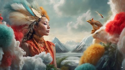 Dreamcore_dreamlike_scene-inuit_02 af Josef Johann Michel